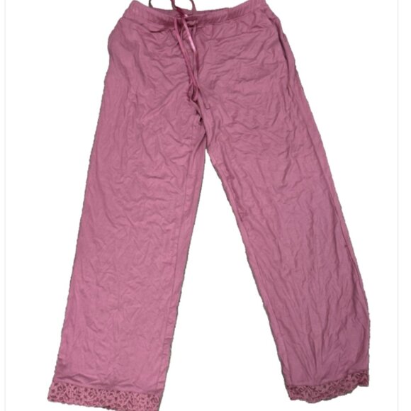 State Of Day Women's Pajama Pants Pink Size XS 00590 - Picture 2 of 2